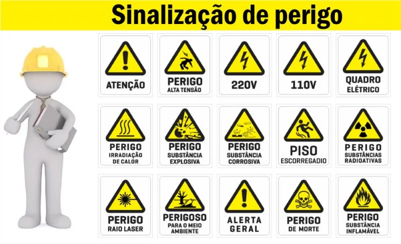 Imagem ilustrativa de Fábrica de sinalização de segurança do trabalho