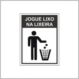 Jogue lixo na lixeira